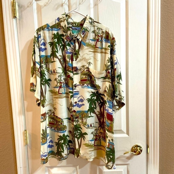 Reyn Spooner Hawaiian  Traditional  Button Shirt XXL - Picture 1 of 10